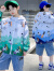 迪士尼（Disney）童装男童防晒衣夏季薄款儿童衣服中大童男孩运动夏装透气散热外套 蓝色 140建议身高130-140年龄10-11岁