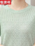 恒源祥镂空短袖夏装女装2024新款t恤洋气中年妈妈冰丝针织衫显瘦上衣 161粉色 3XL 建议140-155斤