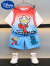 迪士尼（Disney）童装男童奥特曼衣服2-10岁酷帅男孩夏装短袖套装夏季运动篮球服潮 宝蓝色 90cm(90cm) 【建议身高85cm左右