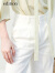 edition【热卖补单】短裤女夏季休闲直筒裤白色裤子短裤 本白色 XS/155