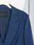 ROEYSHOUSE罗衣时尚通勤西装套装2024春装新款藏青色外套半身裙两件套09836 藏青色 M