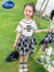 迪士尼（Disney）女童短袖套装夏季2024新款儿童时髦夏装韩版小女孩裙裤洋气两件套 白色 90建议身高80-90年龄2-3岁