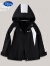 迪士尼（Disney）儿童冲锋衣春秋三合一迪士尼保暖套装 黑+白 100(23-30斤)