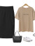 NZGLR包臀裙职业上班穿的长裙春夏新款不显胯宽黑色直筒铅笔包臀后开叉 黑色 中长裙 S （80-98)