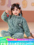 迪士尼（Disney）儿童秋冬季睡衣小童拉链款加厚珊瑚绒套装新款可爱女童宝宝家居服 橘粉色 加绒加厚 80码(身高75-80(参考年龄1-2岁)