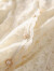 莎妮朵罗加肥加大码女装200斤胖mmT恤女蕾丝打底春秋衬衫女上衣遮肚18458 白色-预售3天发货 4XL建议160-180斤穿着