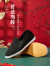 维致传统老北京布鞋男士夏季千层底一脚蹬懒人鞋中老年爸爸鞋 WZ1021