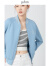 易菲（YIFINI）美式复古短款棒球服外套女秋季新款飞行夹克上衣B09T3946 灰色 XL