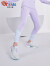 特步（XTEP）特步儿童【SuperGirl】裤子女童高弹面料打底裤 雾纱紫 140cm