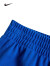 NIKE 耐克小童装男女童纯棉短袖T恤+短裤2件套装2024夏季新款短袖套装 土耳其蓝 130/64(7)