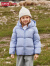 Levi's李维斯童装儿童羽绒服女童加厚外套冬季新款男童防风保暖冬装 紫色印象 110/56(5)
