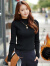 PHJ 加绒加厚针织衫女秋冬季女装半高领长袖毛衫打底衣 NX9912 黑色-加绒加厚 XL