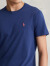 Polo Ralph Lauren 拉夫劳伦男装 经典款修身型圆领短袖T恤RL14744 400-蓝色 S