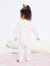 巴拉巴拉婴儿连体衣宝宝睡衣新生儿衣服爬爬服空调服柔软舒适可爱 白红色调00316 52cm