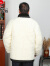 皮尔卡丹品牌轻奢男装 真羊毛棉袄男棉衣保暖加厚棉服中老年冬季羊皮外套爸爸装针织 袖子里加羊毛胆 3XL(建议98-125斤)