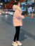 皮尔卡丹白鸭绒短款羽绒服女2024冬季新款高端时尚宽松加厚淑女小个子外套 黑色 带黑色毛领 S85-105斤左右
