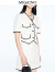 曼娅奴（MIGAINO）通勤套装女2023夏季新款小香风优雅上衣短裙两件套 米白色 160/84A/M