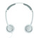 森海塞尔（Sennheiser） PX200II 头戴式折叠耳机 白色