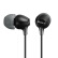 索尼（SONY） MDR-EX15AP 入耳式耳机有线带麦手机通话高音质耳机 黑色