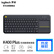 罗技（Logitech）K400 Plus 键盘 无线键盘 办公键盘 带触摸板 优联 黑色 自营 带无线2.4G接收器