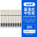 三菱（Uni）UB-177中性笔金属质感商务签字笔耐水耐晒走珠笔 蓝色0.7MM 12支装
