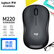 罗技（Logitech）M220 静音鼠标 无线鼠标 办公鼠标 对称鼠标 带无线微型接收器 灰黑色