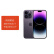 Apple iPhone 14 Pro Max (A2896) 128GB 暗紫色 支持移动联通电信5G 双卡双待手机【开心套装】