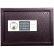 得力33116电子密码保管箱H250(深棕)(1台)  保险箱办公家用小型迷你保险柜单门入墙 电子密码保管箱