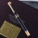 英雄（HERO）钢笔礼盒 1316A（12K）金笔尖商务礼品男女钢笔高端办公墨水套装 亮黑色 JD