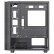 爱国者（aigo）JV13黑色 电脑台式主机箱 桌面matx小机箱（透明侧板/ITX主板/240水冷/RGB灯条）