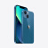 苹果Apple iPhone 13 (A2634) 128GB 蓝色 支持移动联通电信5G 双卡双待手机 充电器套装