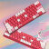 宏碁(acer)三模机械键盘 无线蓝牙 热插拔 游戏办公键盘 可爱女生 68键PBT键帽客制化轴 PAWBO波宝系列OKW131