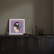 dprints迪品 现代轻奢客厅装饰画艺术限量版画卧室餐厅玄关装饰字画创意版画《画下生活》 黑色铝框 362*362 mm