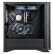 先马（SAMA）黑洞X 吸音降噪E-ATX机箱 标配4把14cm风扇、四面树脂吸音棉、0.7mm 钢板、360水冷位、竖装显卡