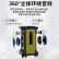 飞利浦 SD80广场舞音响蓝牙拉杆音箱家用K歌直播户外大功率低音炮可录音扩音器 SD80双麦版（麦克风*2+遥控器)