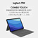 罗技（Logitech）ik1275 平板电脑键盘保护套 适用于iPad Pro 12.9英寸（第五代）