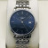 【二手95新】浪琴 博雅系列 自动机械 男士腕表 （810）精钢  日历显示 37MM 蓝盘钢带L4.810.4.92.6 单表