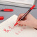 晨光（M&G）MG2130 MG2130 红色双头细杆记号笔 学生勾线笔 学习重点标记笔 12盒 144支HY