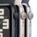 Apple Watch SE (GPS)；40 毫米银色铝金属表壳；风暴蓝色运动型表带 - S/M 活动专享