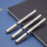 三菱（Uni）UB-177中性笔金属质感商务签字笔耐水耐晒走珠笔 蓝色0.7MM 12支装