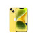 苹果Apple iPhone 14 Plus (A2888) 128GB 黄色 支持移动联通电信5G 双卡双待手机 碎屏险