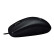 罗技（Logitech） M100r办公鼠标 电脑笔记本家用有线外设 家用有线对称大手鼠标 左右手通用 黑色