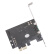 魔羯 MOGE PCIE转PS2键盘鼠标圆口扩展卡 PCIE to ps/2卡支持品牌机台式机 PCIE转PS2 MC2210A01