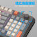 炫银狐 XUNSVFOXK820机械手感发光有线电竞笔记本办公通用游戏键盘鼠标套装