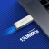 海康威视（HIKVISION）64GB USB3.0 金属U盘X302S刀锋银色 360度旋转电脑车载投标高速优盘