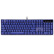 狼蛛（AULA）G908侧刻机械键盘 有线键盘 背光键盘 游戏办公键盘 笔记本电脑外设外接键盘 自营 蓝色白光版 黑轴
