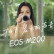 佳能（Canon） EOS M200 微单相机视频直播高清4K数码相机 【EOS M200】（15-45mm）黑色 64G套装	