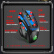 灵蛇（LINGSHE）有线鼠标 6400DPI 吃鸡游戏发光鼠标 6挡调速  绝地求生压枪宏 M416蓝色 尊享版
