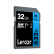 雷克沙（Lexar）32GB 读95MB/s 写20MB/s SDHC Class10 UHS-I U1 V10 SD高速存储卡（633x）