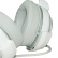 达尔优（dareu）EH735 进化者D3迷你版 头戴式游戏耳机耳麦 绝地求生吃鸡利器 白灰色